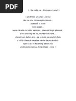 POEZII personale