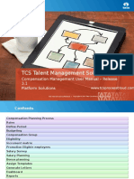 TCS Talent Management Solution: Compensation Management User Manual - Release 3.1