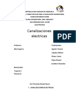 Canalizaciones Eléctricas