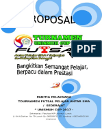 Sampul Proposal Futsal