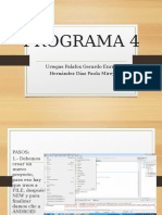 Programa 4 de Android