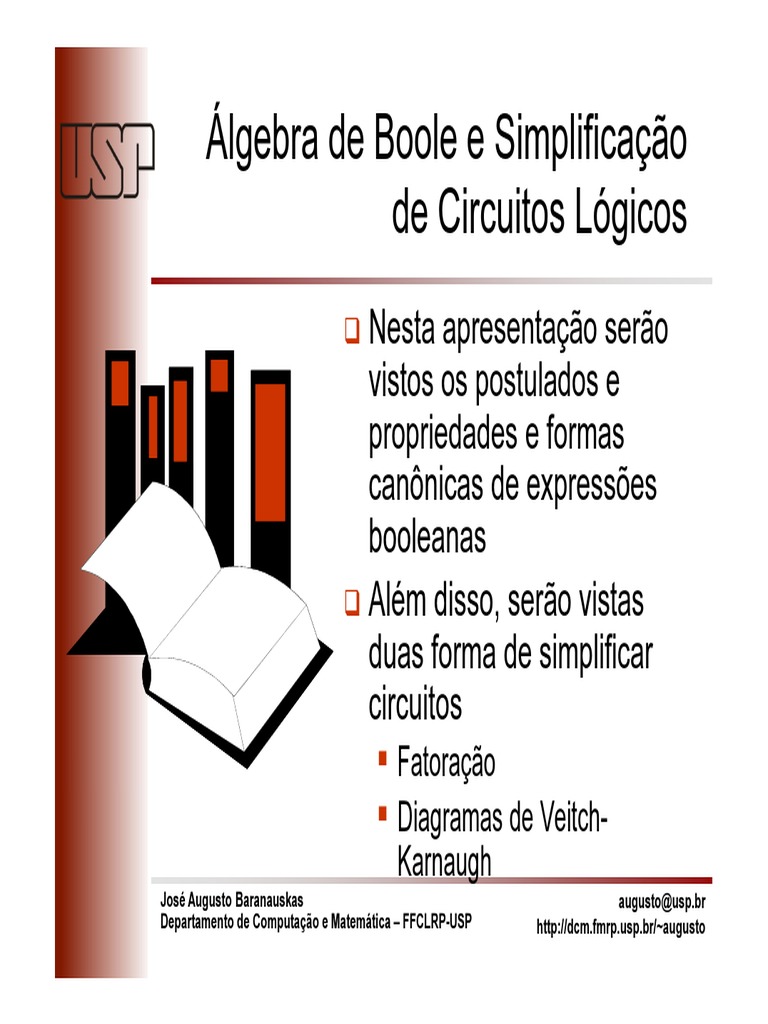 AB Algebra Boole Simplificacao Circuitos PDF | PDF | Lógica | Lógica ...