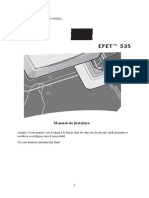 Manual Termostat EFET-535