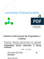 Isómeros Estructurales Diapositiva