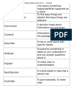 test taking terms part 1 vocab foldable with definitions