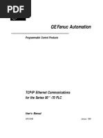 GFK-1004B CIMPLICITY HMI TCPIP Ethernet Communications For The Series 90-70 PLC