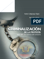 #Ecuador: 850 Criminalizados en El Gobierno de Rafael Correa