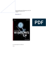 Charles Petzold - Programming Microsoft Windows With C# PDF