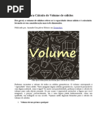 Fórmulas Para Cálculo