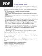 A importância do perdão