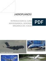 Introducción al curso de aerodinámica, aeronáutica y mecánica del vuelo