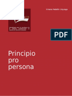 Principio Pro Persona.