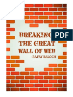 Breaking The Great Wall of Web Rafay Baloch