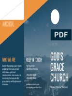 Let God Be Your Anchor.: God'S Grace Church