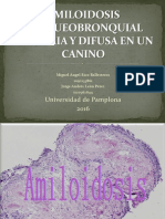 Amiloidosis Traqueobronquial Primaria y Difusa en Un Canino