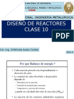 Diseño de Reactores CLASE 10