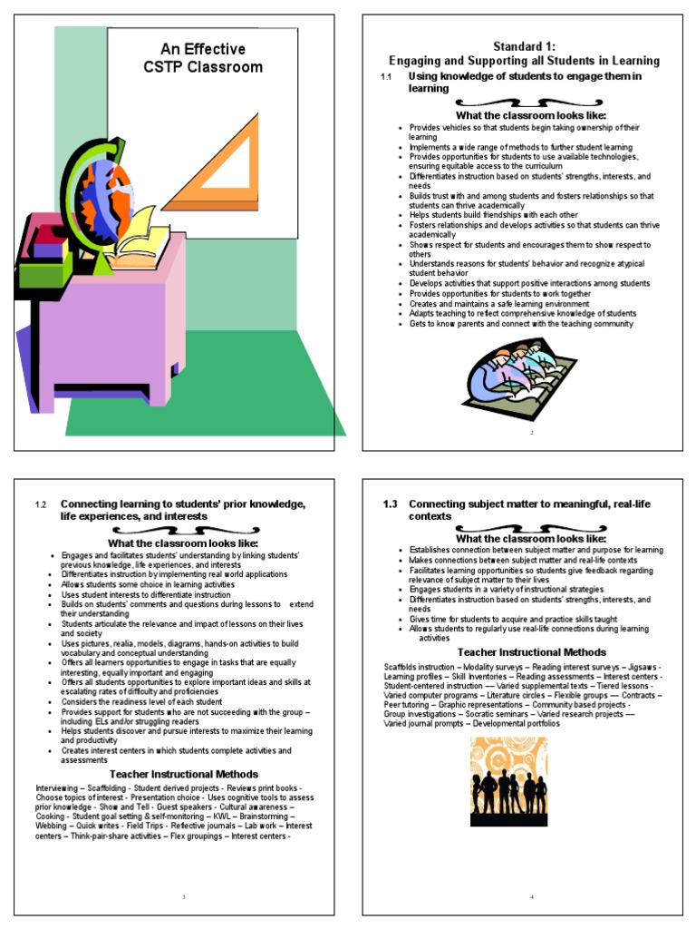 cstp classroom Differentiated Instruction Educational Assessment