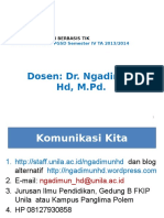 Kontrak Kuliah PB ICT PGSD