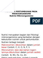 Fisiologi Pertumbuhan Pada M