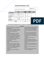 6º Evaluación Junio Leng.