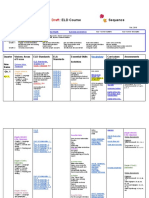 Draft:: ELD Course Sequence Eld 1