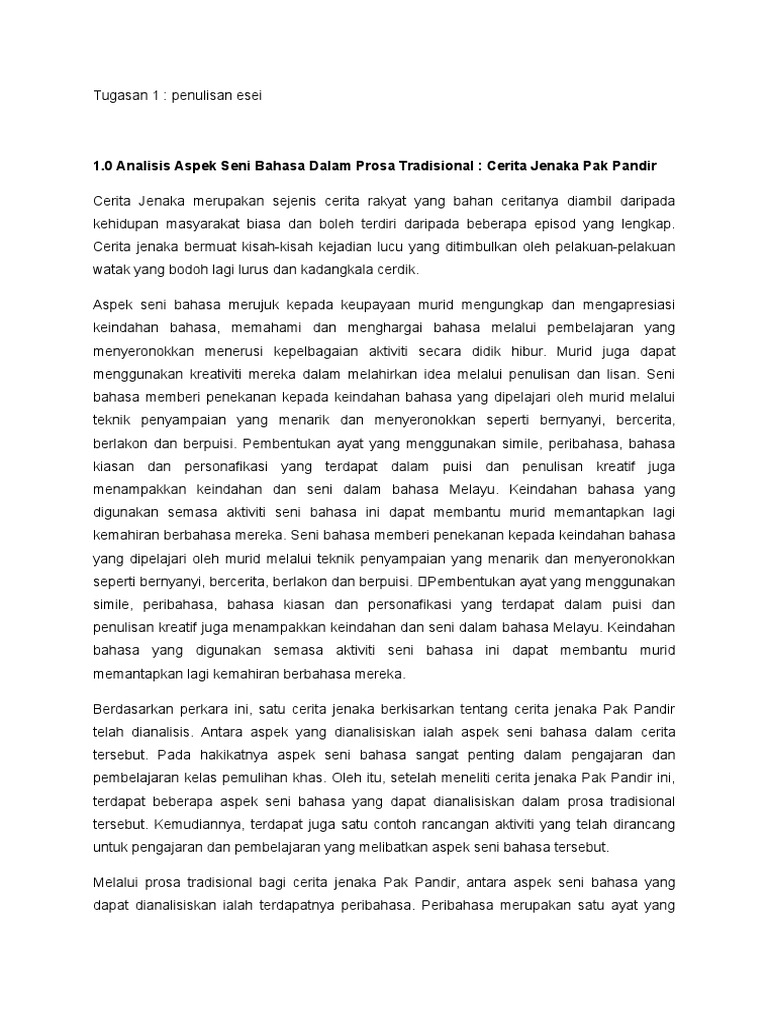 Cerita Pak Pandir