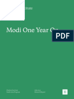 Modi One Year On: Hudson Institute South Asia Program July 2015 Research Report