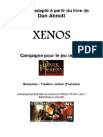 Campagne Xenos Pour DH