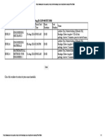 Exam Timetable