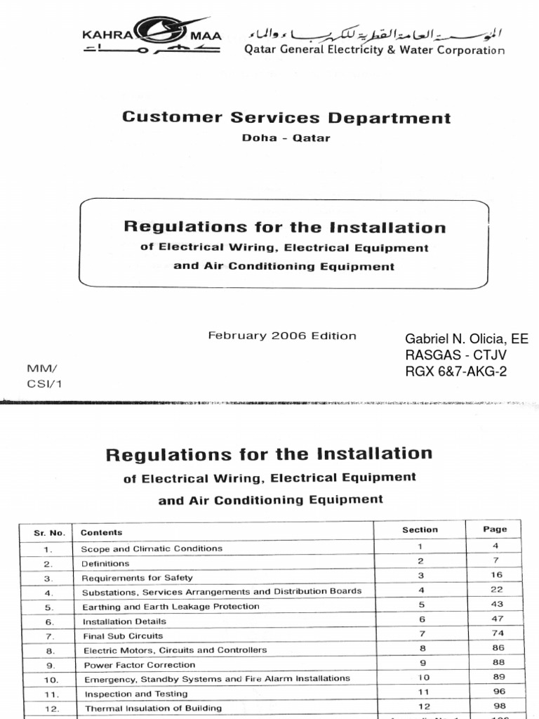 Kahramaa STD PDF 1 PDF