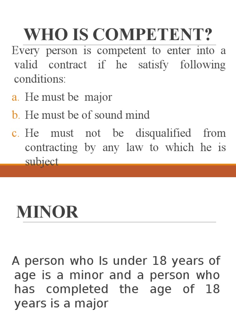 Legal Definition Of Competent Adult – WYCK