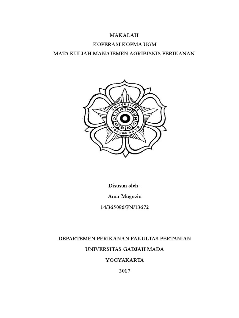 Makalah Koperasi