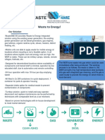 Waste4me Wer Diesel Product Sheet 2015