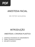 Anestesia Procedimentos Estéticos Faciais