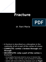 Fracture: Dr. Rani Maria
