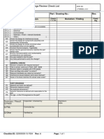 Drawing Review Checklist