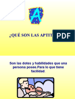 Qué Son Las Aptitudes