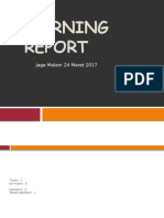 Morning Report 24 Maret 2017