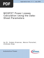 MOSFET Power Losses Calculation Using The Data-Sheet Parameters