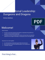 unconventional leadership- dungeons and dragons - sli