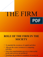 Role of Firms in Society & Their Objectives