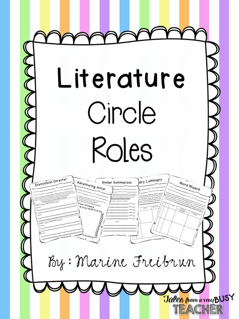 Lit Circle Roles PDF