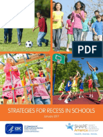 Strategies For Recess in Schools: January 2017