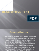 Descriptive Text