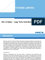 HCL Infosystems Limited: HCL & Nokia - Long Term Distribution Strategy