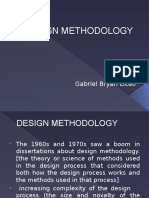 Design Methodology (PROFESSIONAL PRACTICE- ARCHITECTURE)