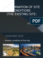 Determination of Site Conditions