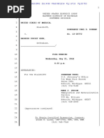 Rasmieh Odeh Case - Plea Hearing May 21 2014 Transcript