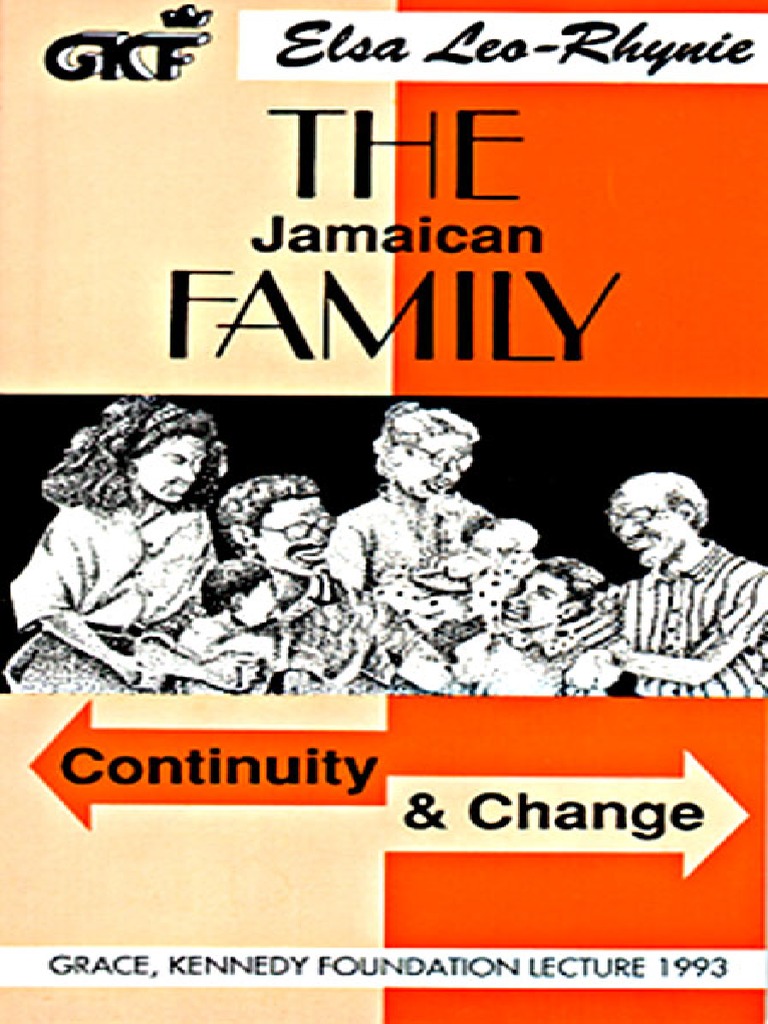 Grace Kennedy Foundation 1993 Lecture PDF Family Marriage