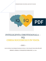 Eseu Fundamentele Psihologiei Inteligenta Emotioanala